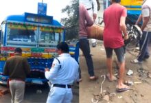 সোদপুরে ভয়াবহ দুর্ঘটনা,