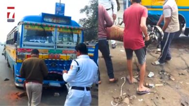 সোদপুরে ভয়াবহ দুর্ঘটনা,