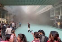 বহুতলের রেস্তোরাঁয় আগুন ! শোরগোল অফিসপাড়ায়