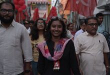 প্রচারে বাম প্রার্থী দীপ্সিতা ধর