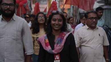 প্রচারে বাম প্রার্থী দীপ্সিতা ধর