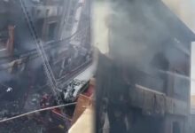 দিল্লীর পালাম এলাকার বহুতলে ভয়াবহ অগ্নিকান্ড