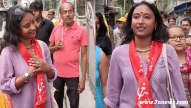 নির্বাচনী প্রচারে ঝড় তুলছেন দীপ্সিতা