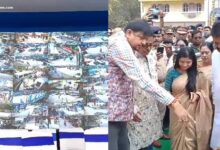 সিসিটিভি উদ্বোধন । সুজিত বসু , অদিতি মুন্সী