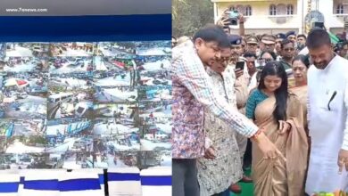 সিসিটিভি উদ্বোধন । সুজিত বসু , অদিতি মুন্সী