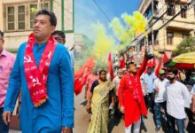 বরানগরে প্রচারে ব্যস্ত সায়নদীপ মিত্র