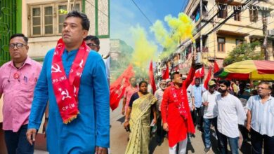 বরানগরে প্রচারে ব্যস্ত সায়নদীপ মিত্র