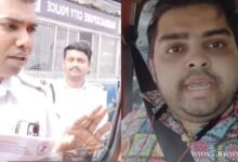 ট্রাফিক পুলিশের সঙ্গে বচসা অরিত্রের