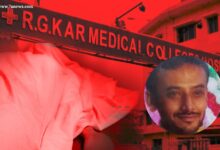 মৃত অরূপ বন্দ্যোপাধ্যায় (ইনসেটে)