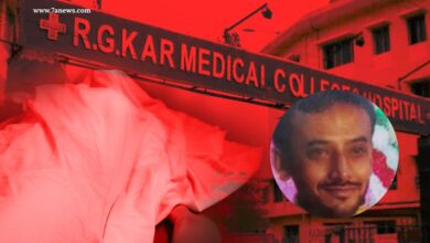 মৃত অরূপ বন্দ্যোপাধ্যায় (ইনসেটে)