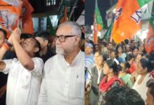 বরানগরের তাপস-সুকান্তর মিছিল ঘিরে তৃণমূলের বিক্ষোভ