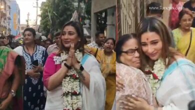 বরানগরে প্রচারে সায়ন্তিকা ব্যানার্জী