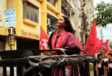 প্রচারে দীপ্সিতা ধর