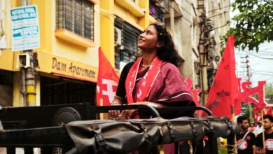 প্রচারে দীপ্সিতা ধর