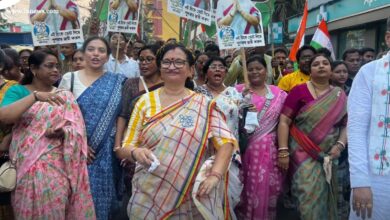 প্রচারে চন্দ্রিমা ভট্টাচার্য