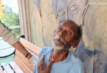 উদ্ধার হওয়া বৃদ্ধ বিজেপি কর্মী