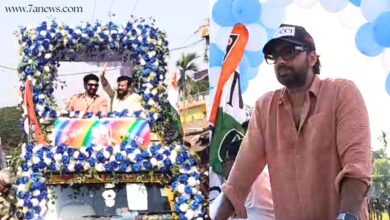 নির্বাচনী প্রচারে ব্যস্ত দেব