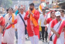 নির্বাচনী প্রচারে তরুণজ্যোতি তিওয়ারি