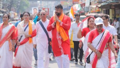 নির্বাচনী প্রচারে তরুণজ্যোতি তিওয়ারি