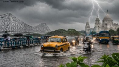 বৃষ্টিস্নাত তিলোত্তমা