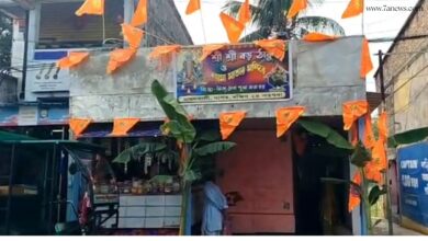 মন্দিরে পরিণত TMC কার্যালয়
