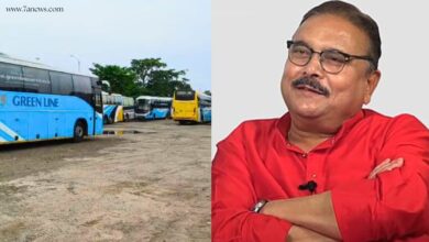 সরকারী জমিতে বিলাসবহুল বাস গ্যারাজ, কাঠগড়ায় তৃণমল নেতা