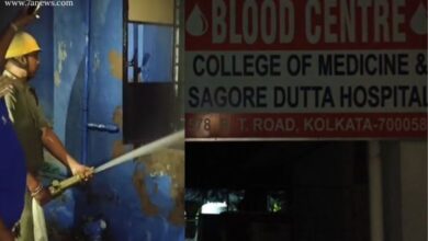সাগর দত্তের ব্লাড ব্যাঙ্কে অগ্নিকান্ড
