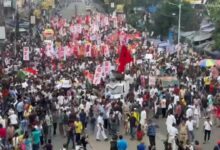 প্রতিবাদের প্রতিধ্বনিতে মুখরিত কলকাতা